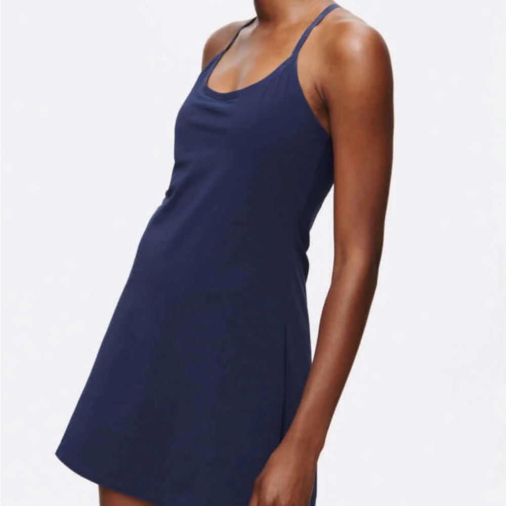 Outdoor Voices Exercise Dress Navy Blue